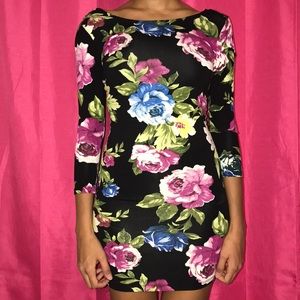 Floral Mini Dress